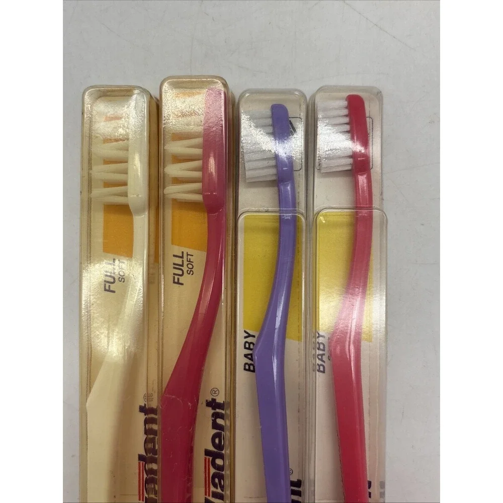 18- Jordan V Compact,Full, Baby Soft Toothbrushes NOS Made in Norway New